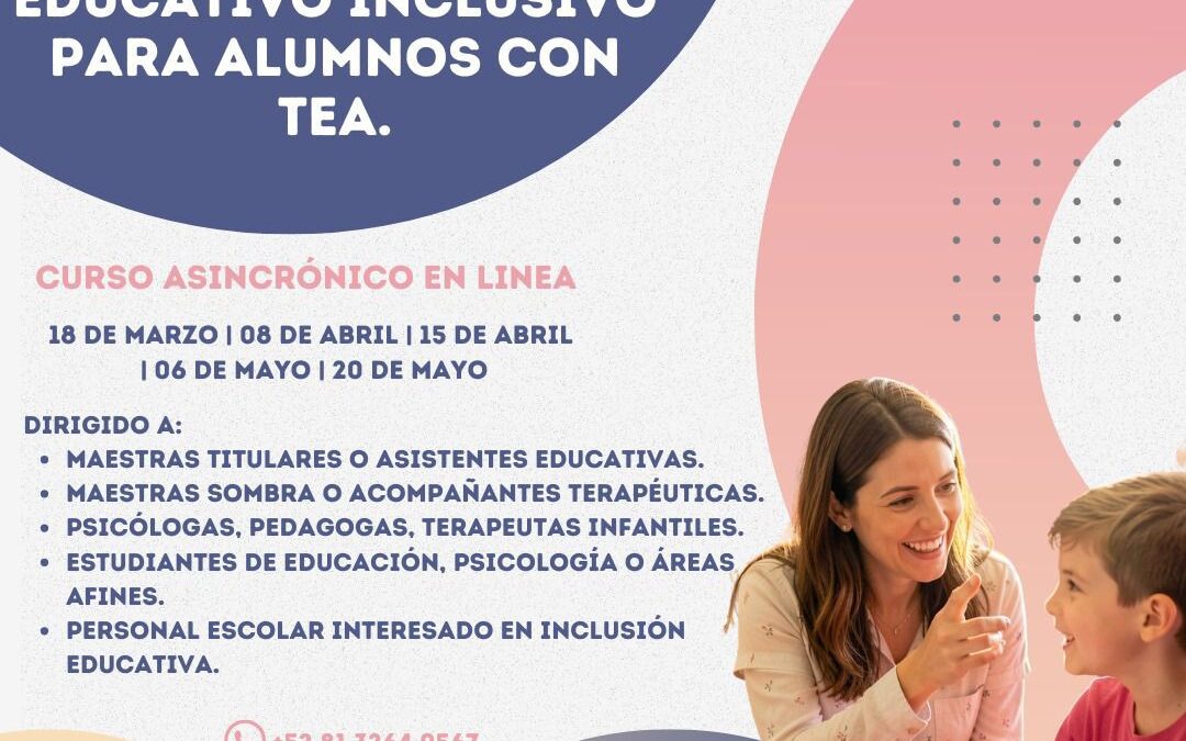 Certificación en Acompañamiento Educativo Inclusivo para Alumnos con TEA